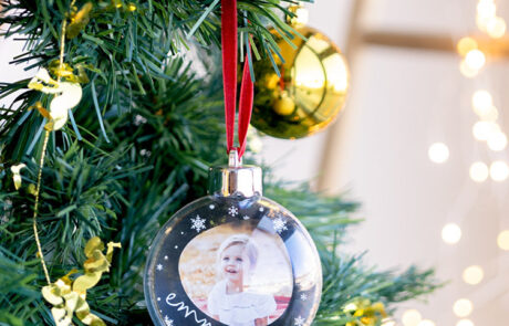 bola navidad personalizada