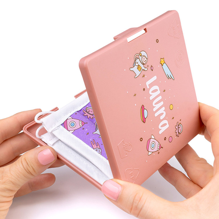 estuche para mascarillas personalizado