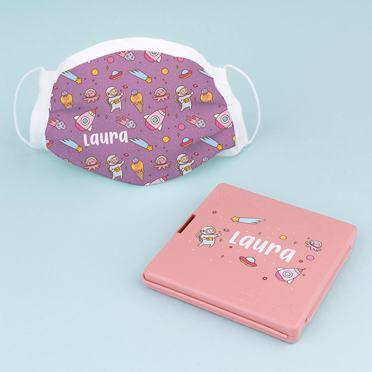 estuche para mascarillas personalizado