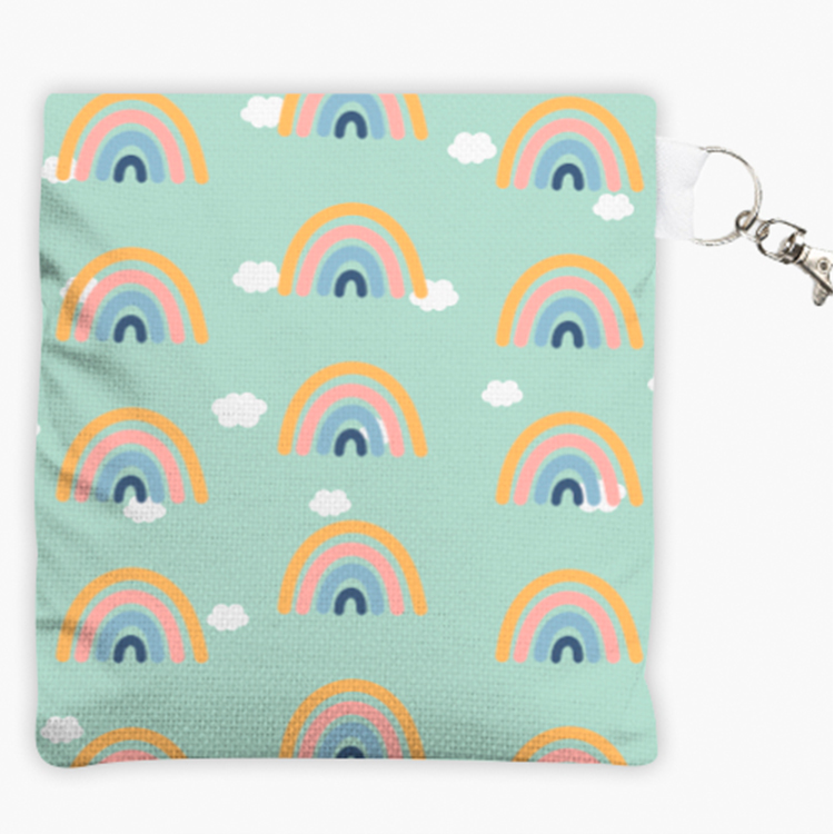 Estuche de tela para mascarillas personalizado