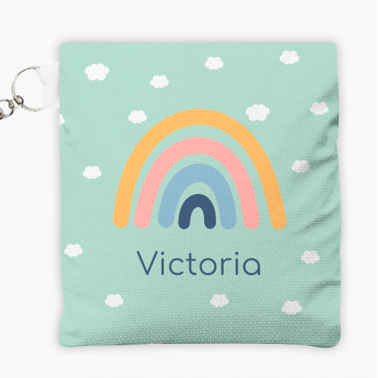 Estuche de tela para mascarillas personalizado