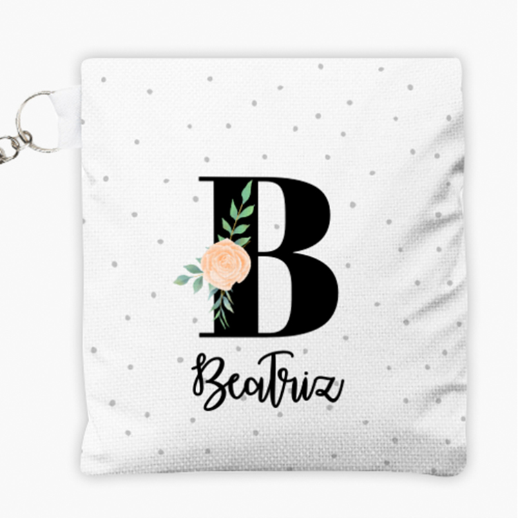 Estuche de tela para mascarillas personalizado