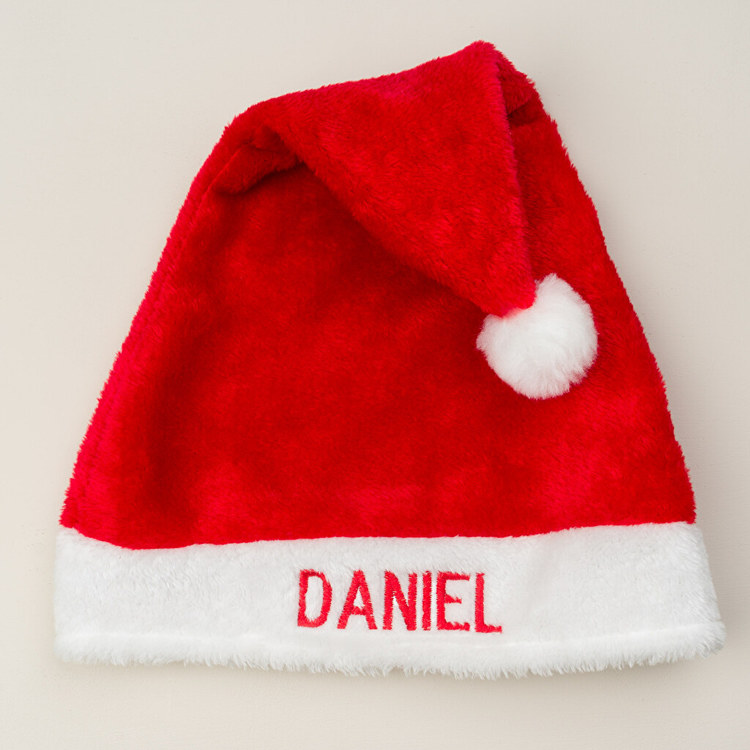 Gorro Papá Noel personalizado