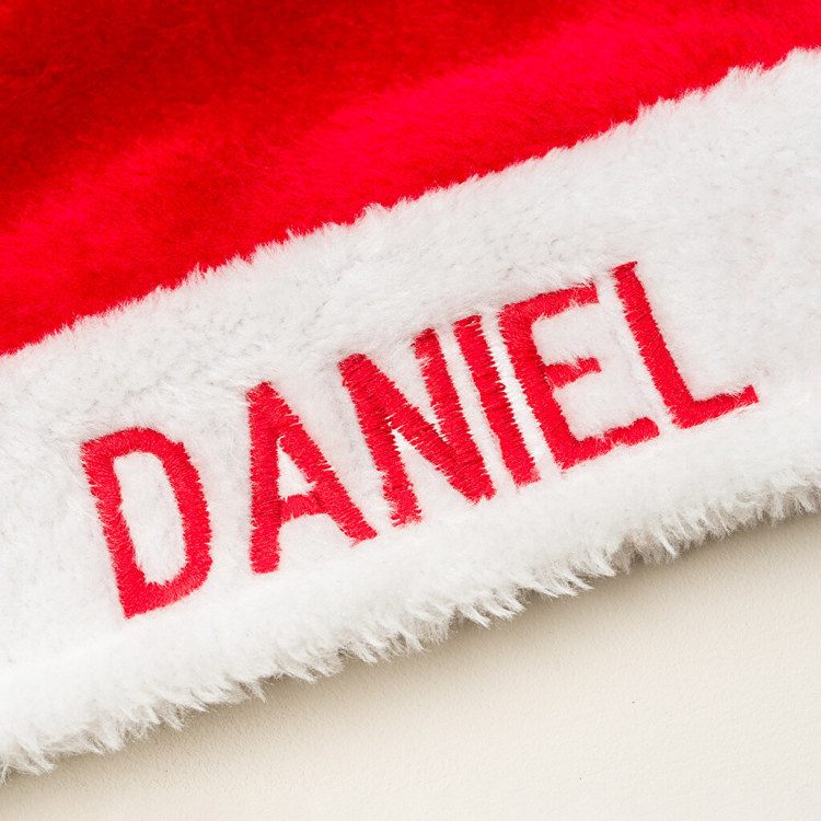 Gorro Papá Noel personalizado