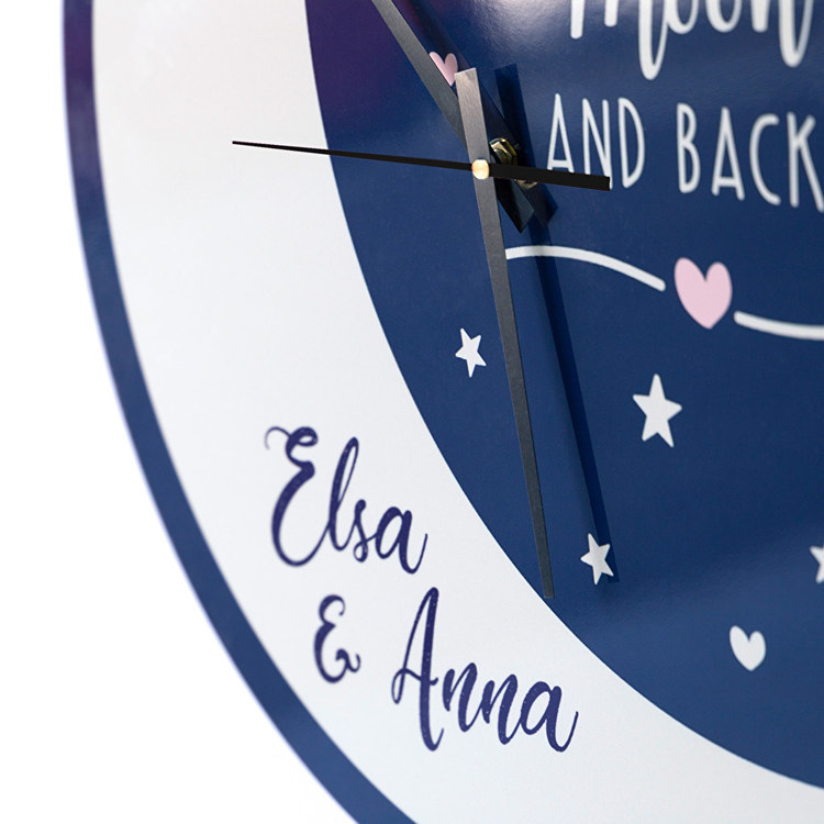 Reloj de pared personalizado redondo