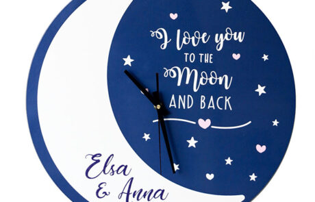 Reloj de pared personalizado redondo
