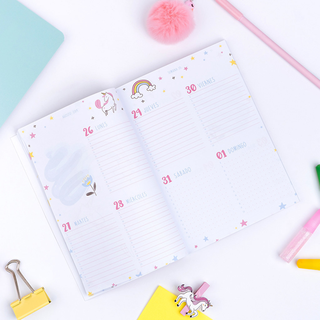 Agenda A5 tapa blanda