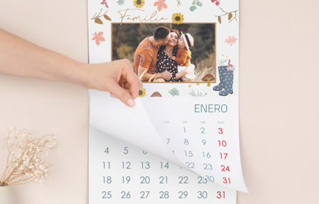 Calendarios de pared personalizados