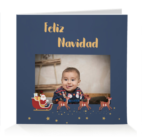 tarjetas de felicitación de navidad personalizadas