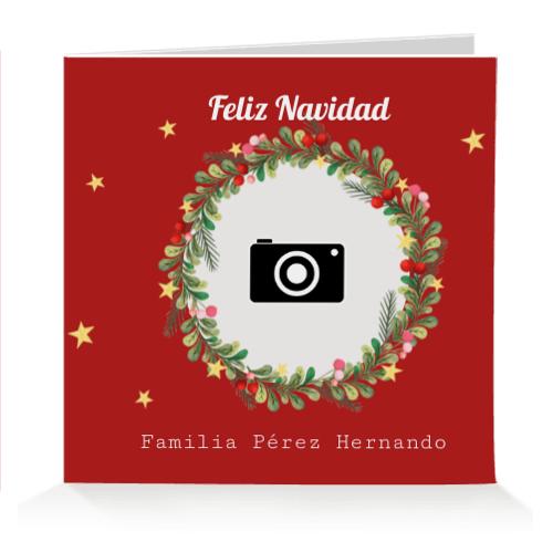tarjetas de felicitación de navidad personalizadas