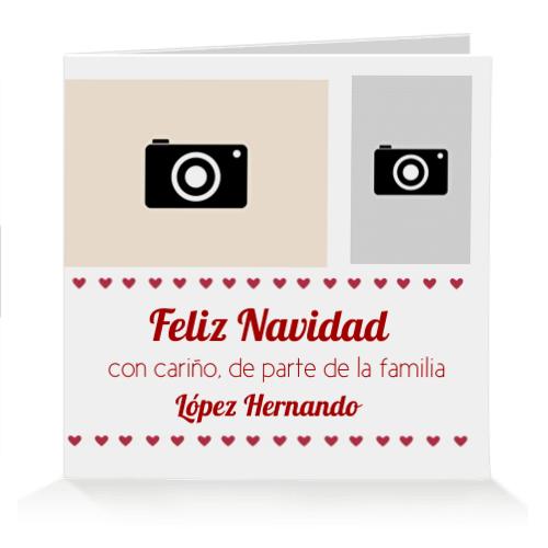 tarjetas de felicitación de navidad personalizadas
