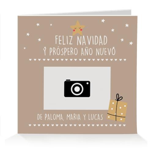 tarjetas de felicitación de navidad personalizadas