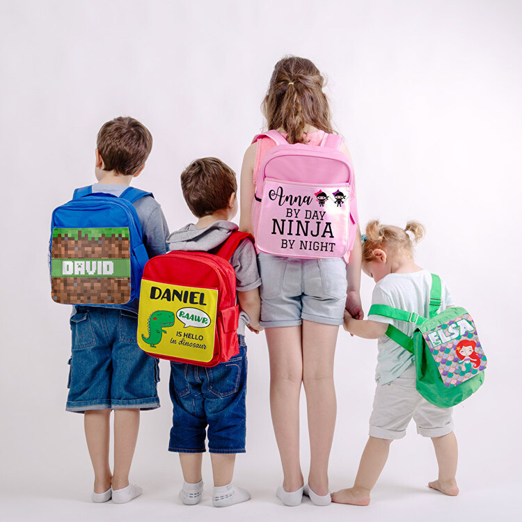 Mochila infantil personalizada