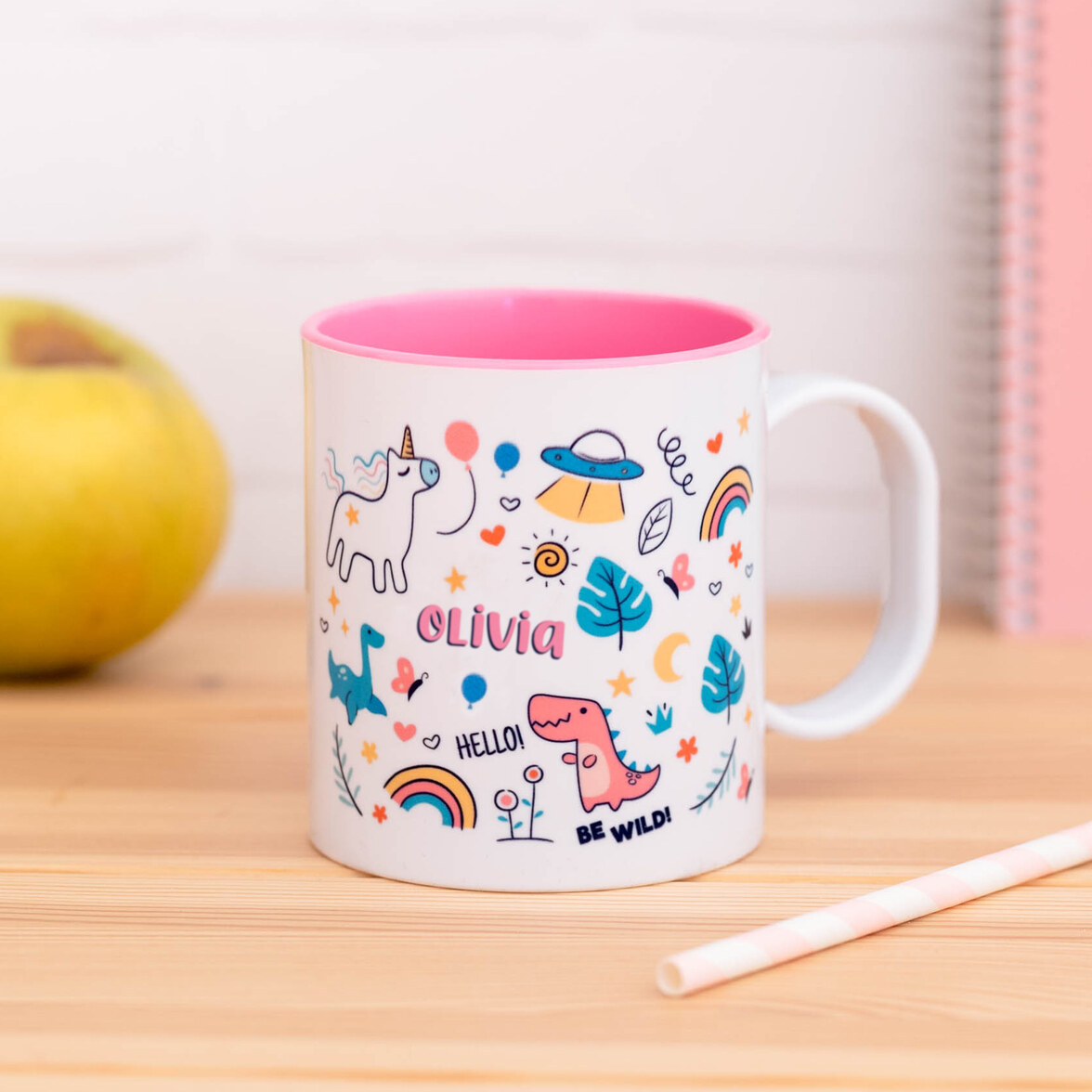 Taza plastico irrompible