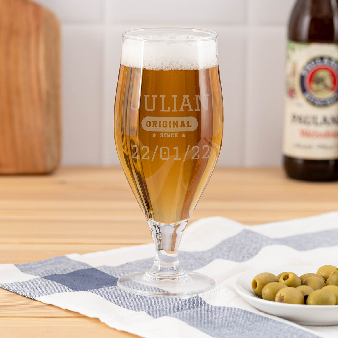 copa cerveza personalizada