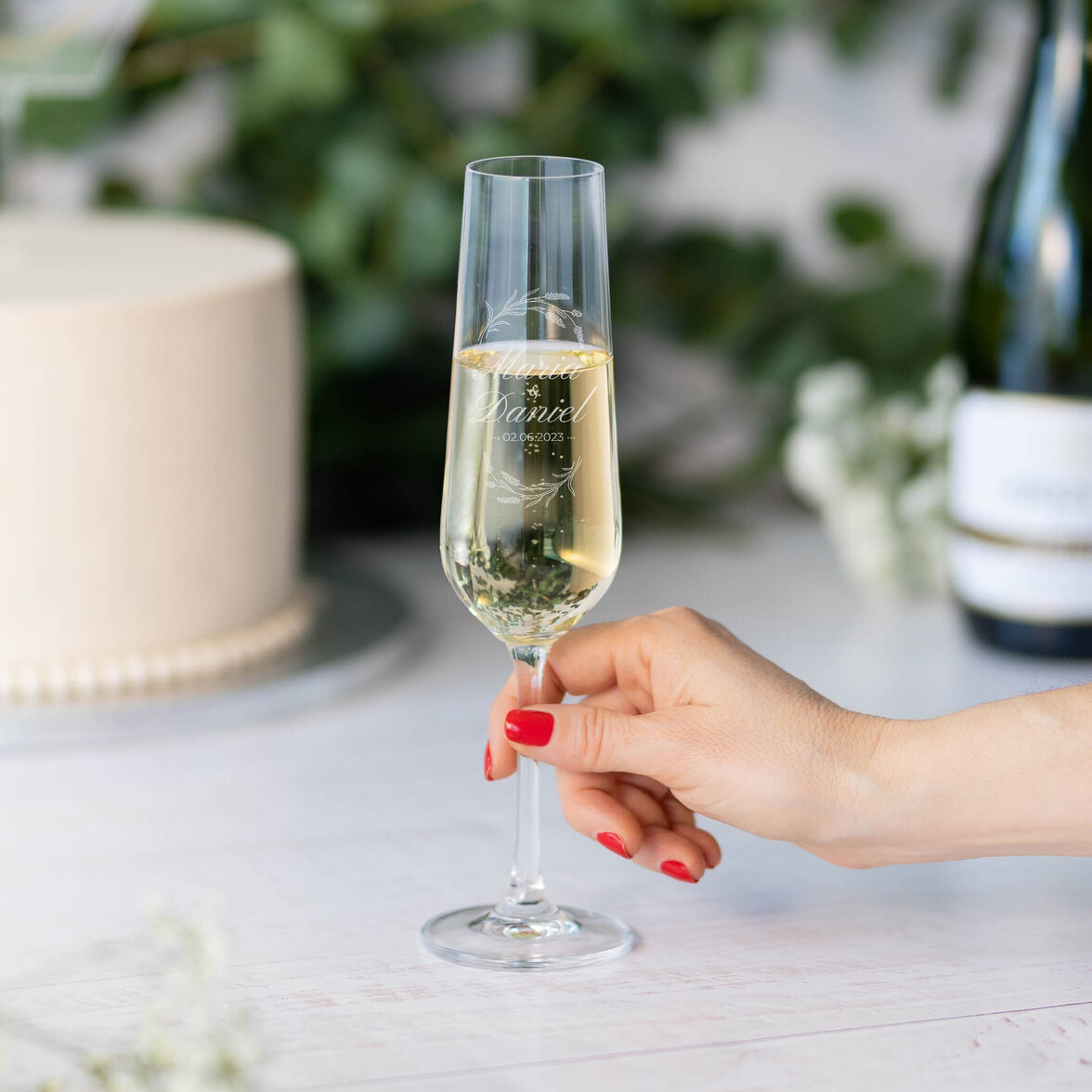 copa de cava personalizada